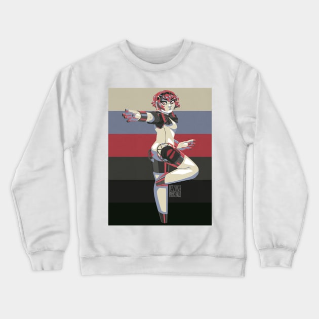 Aegis Crewneck Sweatshirt by paperstarzz